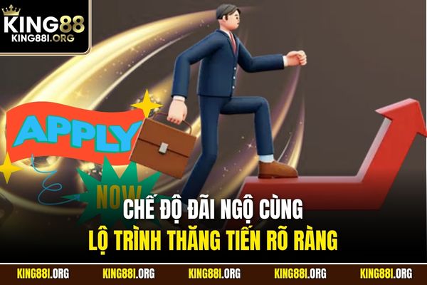 Chế độ đãi ngộ cùng lộ trình thăng tiến rõ ràng