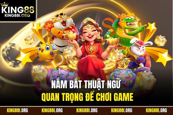 Nắm bắt thuật ngữ quan trọng để chơi game
